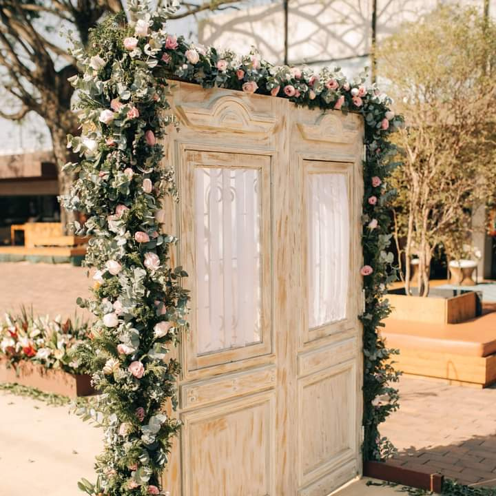 Porta decorada